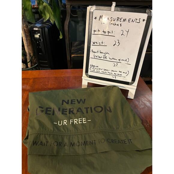 Bershka NA-KD green utility jacket women's hooded sz M NWOT - Picture 8 of 12